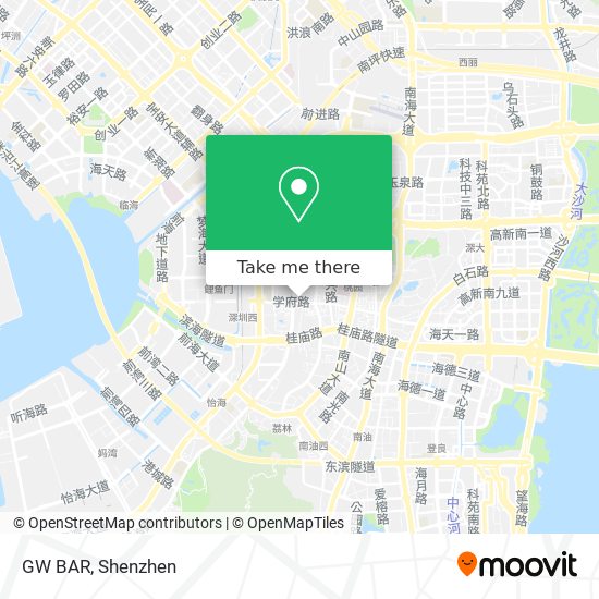 GW BAR map