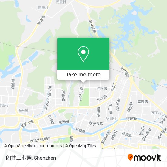 朗技工业园 map