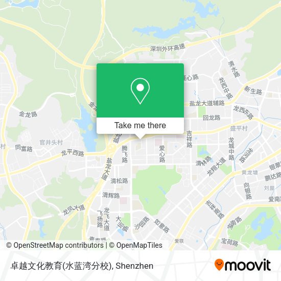 卓越文化教育(水蓝湾分校) map