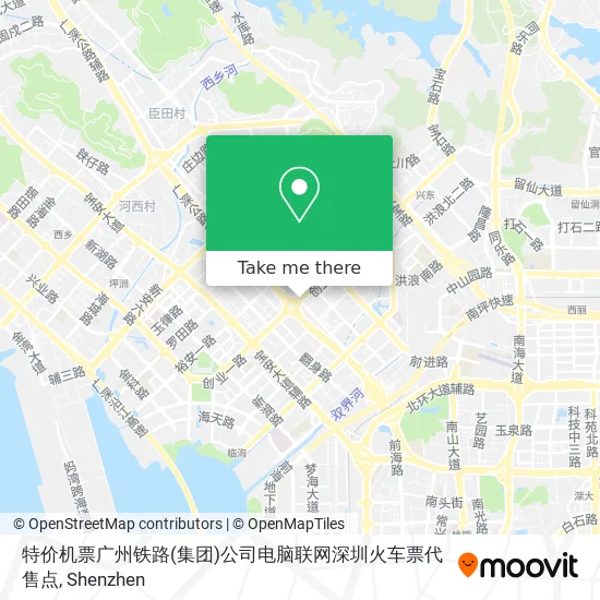 特价机票广州铁路(集团)公司电脑联网深圳火车票代售点 map