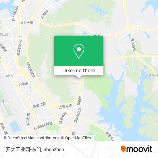 开大工业园-东门 map