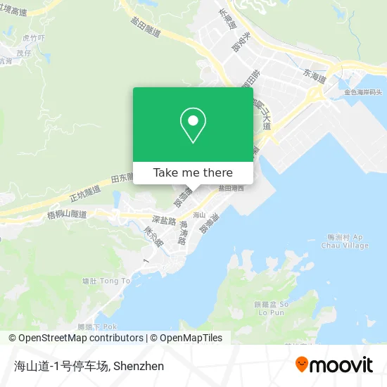 海山道-1号停车场 map