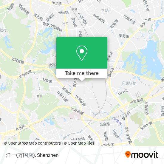 洋一(万国店) map