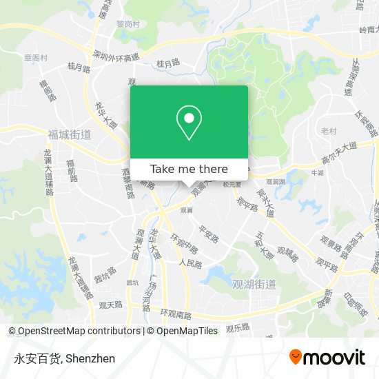 永安百货 map