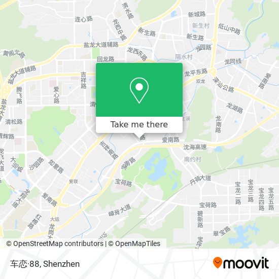 车恋·88 map