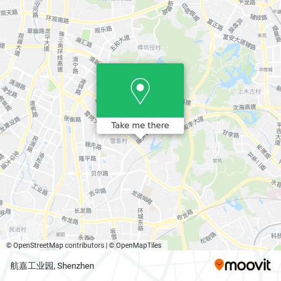 航嘉工业园 map