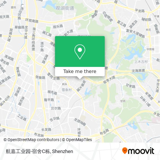 航嘉工业园-宿舍C栋 map