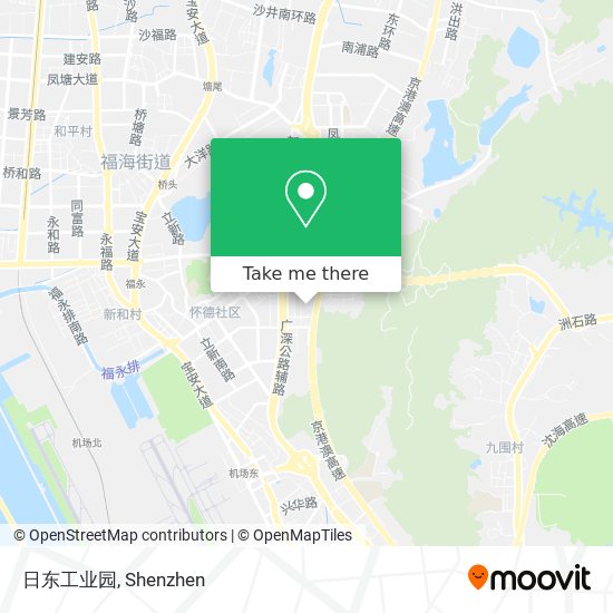 日东工业园 map