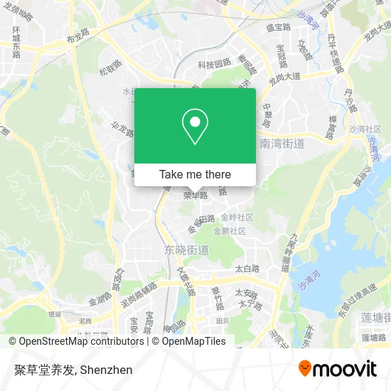 聚草堂养发 map