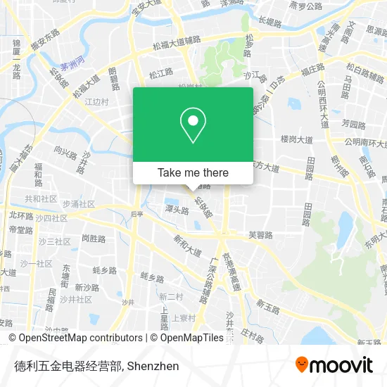德利五金电器经营部 map