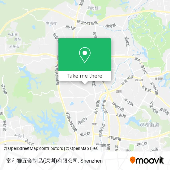 富利雅五金制品(深圳)有限公司 map