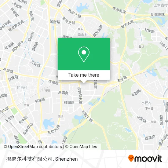 掘易尔科技有限公司 map