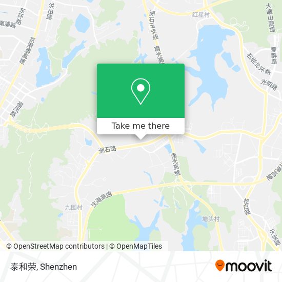 泰和荣 map