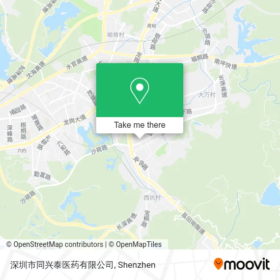 深圳市同兴泰医药有限公司 map