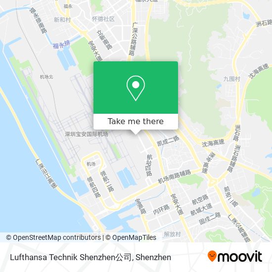 Lufthansa Technik Shenzhen公司 map
