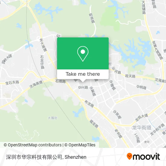 深圳市华宗科技有限公司 map
