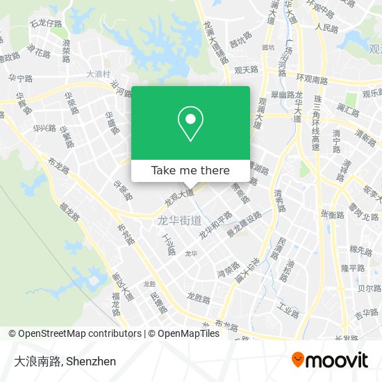 大浪南路 map
