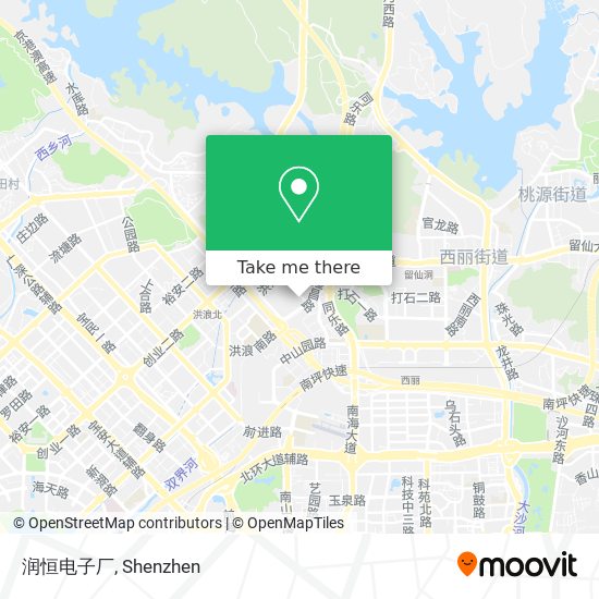润恒电子厂 map