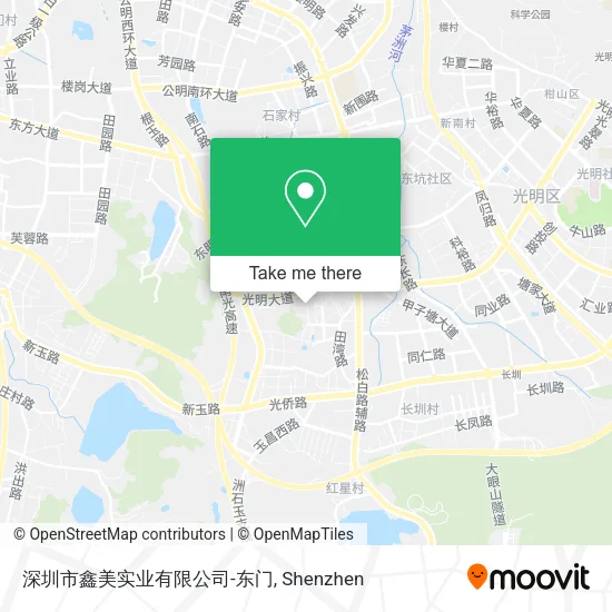 深圳市鑫美实业有限公司-东门 map