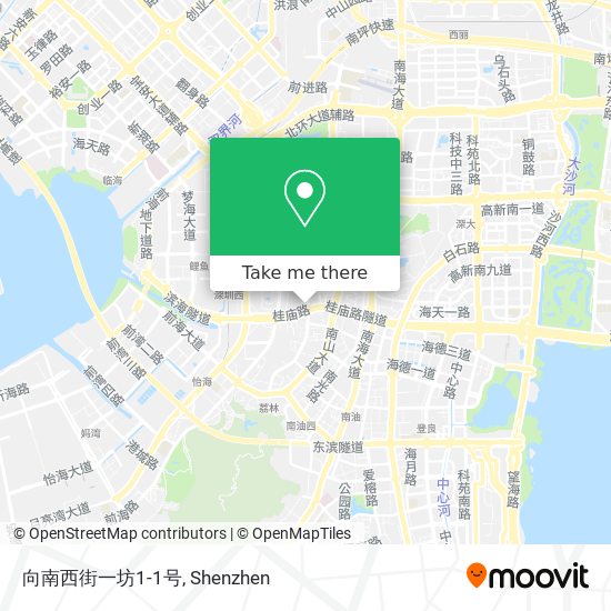 向南西街一坊1-1号 map