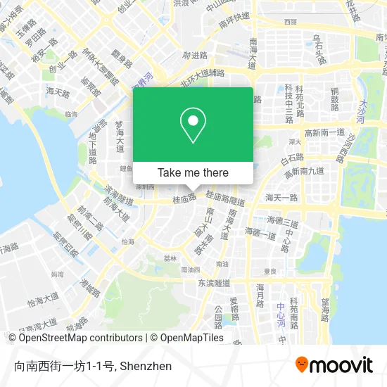 向南西街一坊1-1号 map