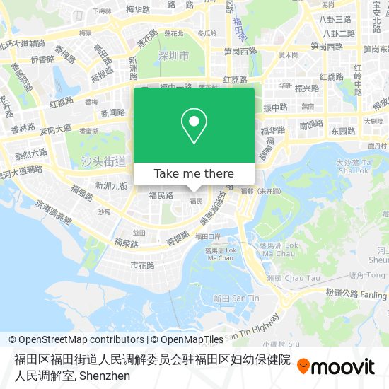 福田区福田街道人民调解委员会驻福田区妇幼保健院人民调解室 map