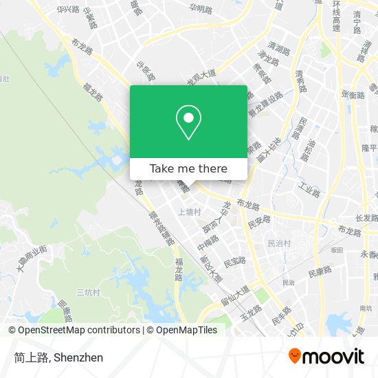 简上路 map