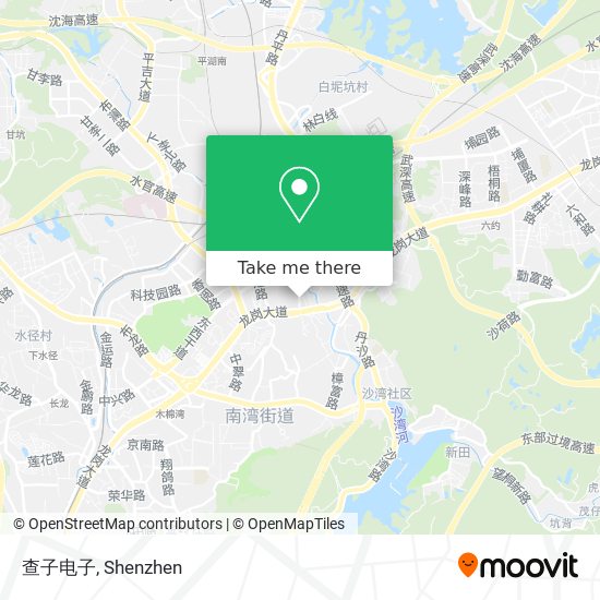 查子电子 map