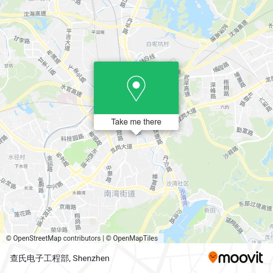 查氏电子工程部 map