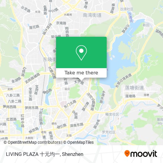 LIVING PLAZA 十元均一 map
