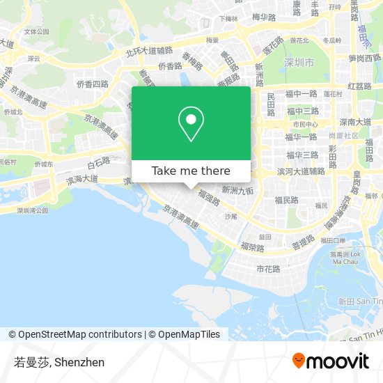 若曼莎 map