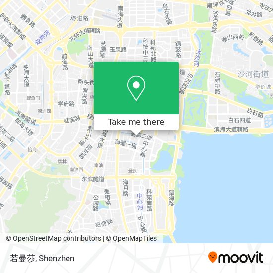 若曼莎 map
