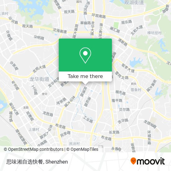 思味湘自选快餐 map