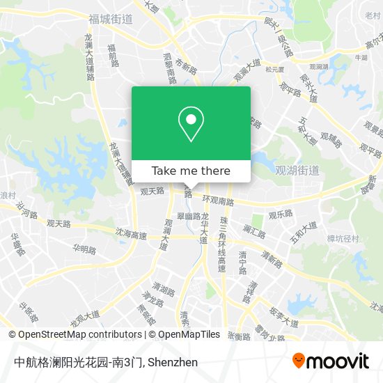 中航格澜阳光花园-南3门 map