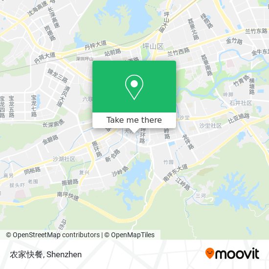 农家快餐 map