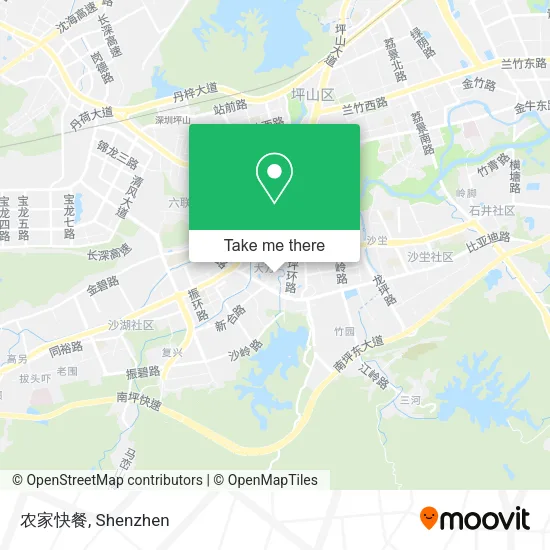农家快餐 map
