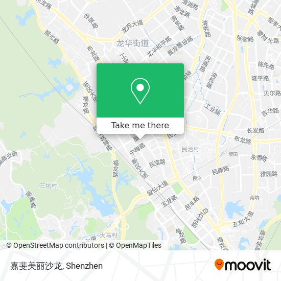 嘉斐美丽沙龙 map