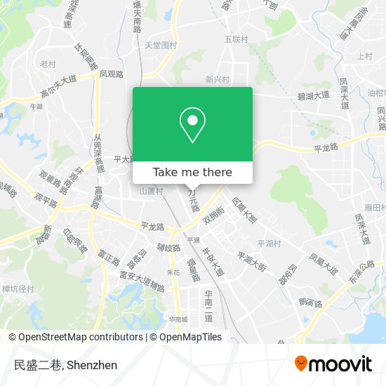 民盛二巷 map