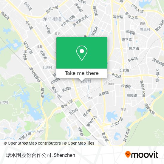 塘水围股份合作公司 map