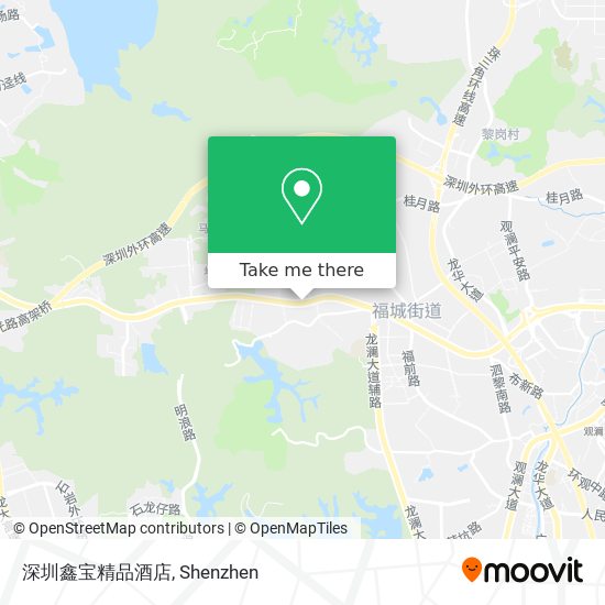 深圳鑫宝精品酒店 map