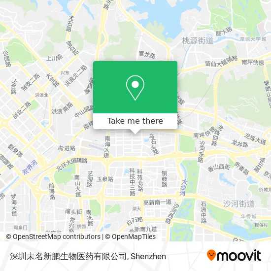 深圳未名新鹏生物医药有限公司 map