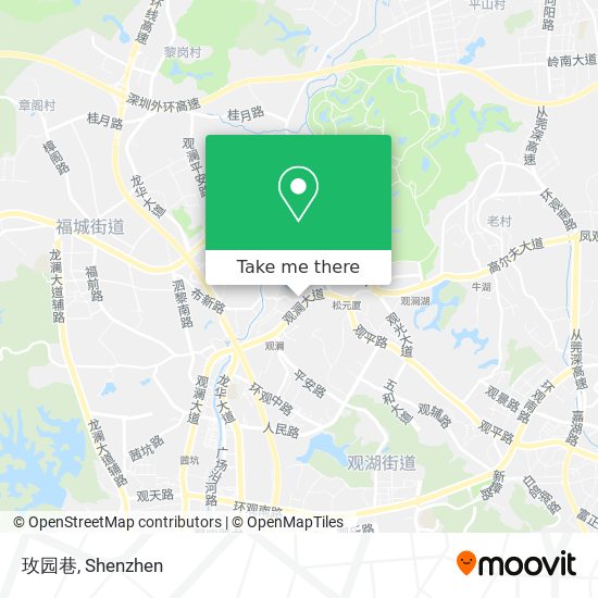 玫园巷 map