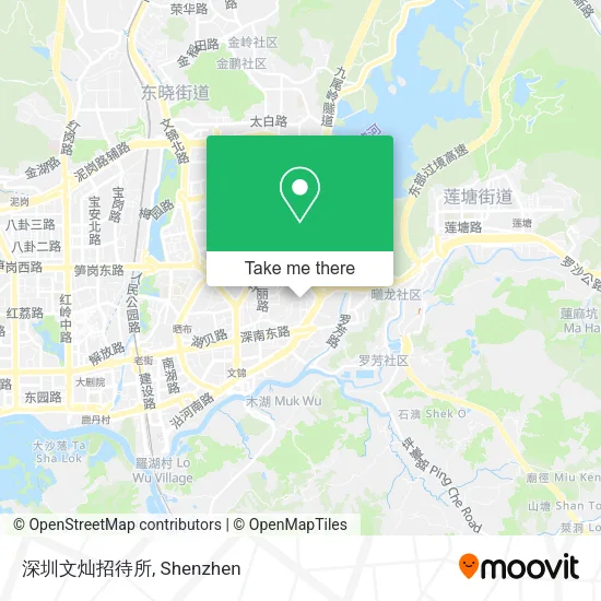 深圳文灿招待所 map