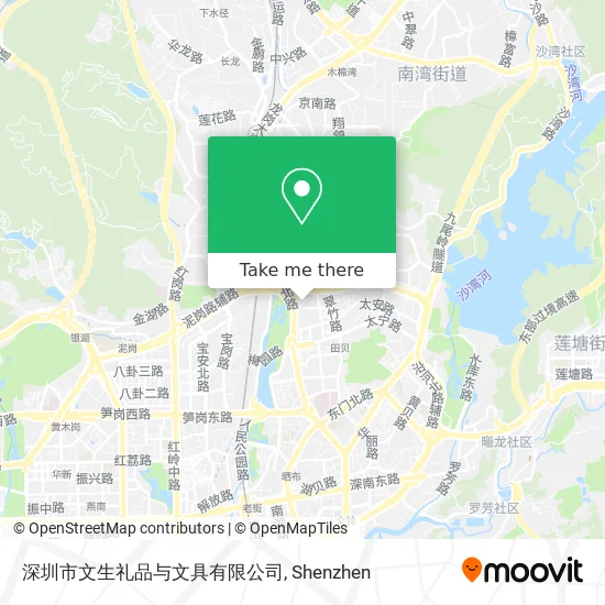 深圳市文生礼品与文具有限公司 map