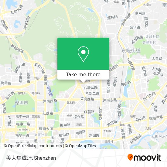 美大集成灶 map