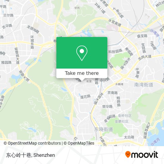 东心岭十巷 map