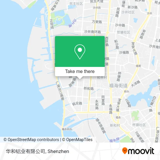 华和铝业有限公司 map