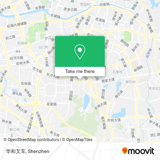 华和叉车 map
