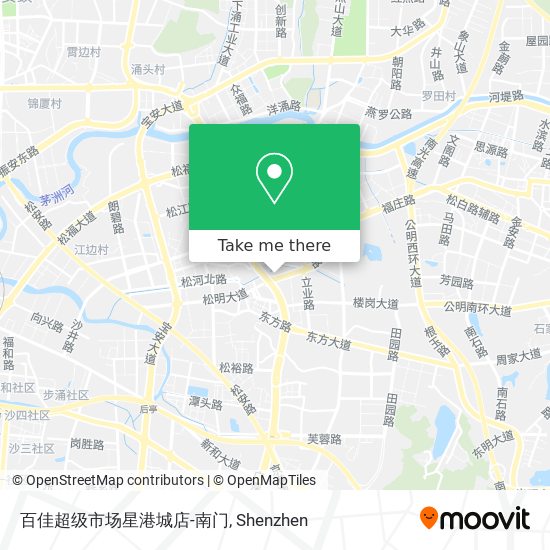 百佳超级市场星港城店-南门 map