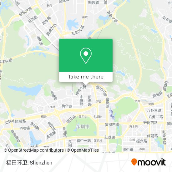 福田环卫 map